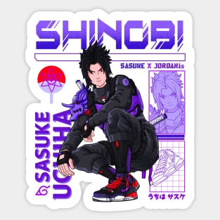 Tactical Shinobi Agent Purple Sticker